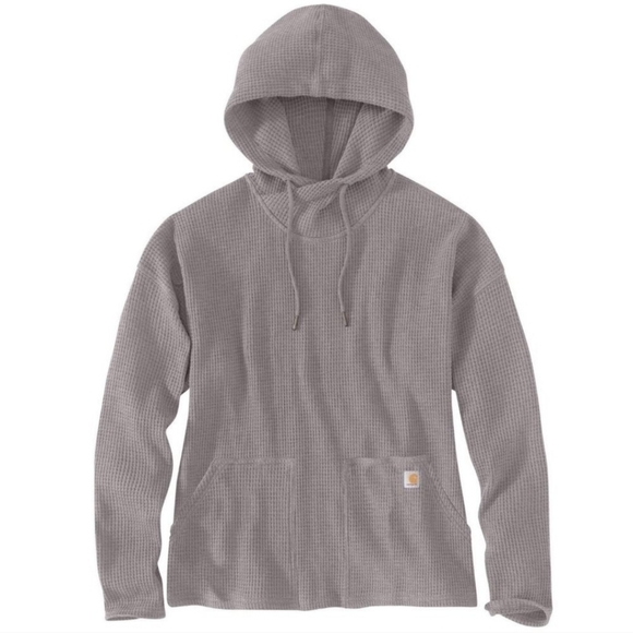 CARHARTT NWT Relaxed Fit Heavyweight Long-Sleeve Hooded Thermal Shirt 1x 16w 18w - Picture 2 of 8